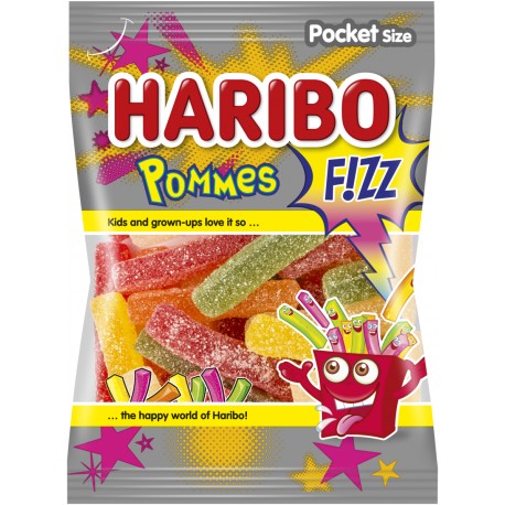  Haribo Pommes F!zz 80g