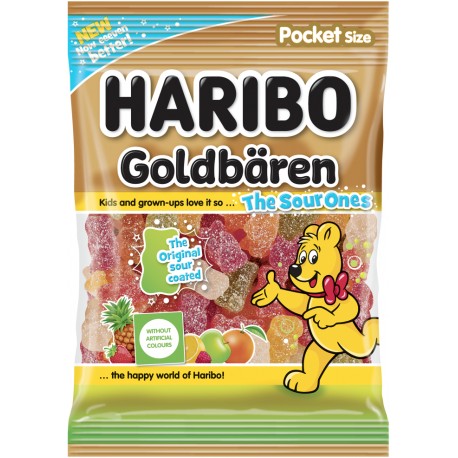 Haribo Goldbären Sour 80g