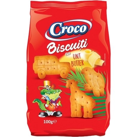 Croco Buiscuti Butter Animal 100g