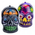Scare Skull Surprise - lebka se svítícím překvapením a ovocné bonbónky
