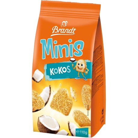Brandt Minis Kokos 110g