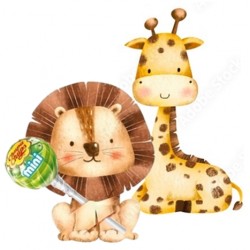 Jungle Animal + Chupa Chups Lollipop