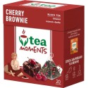 Tea Moments Cherry Brownie 36g - černý čaj třešně/ brownie