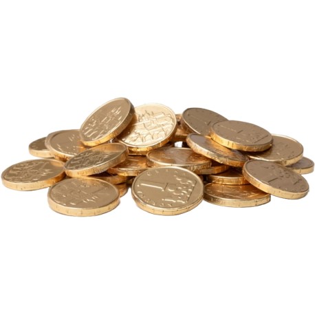 Čokoládové mince 3,3g