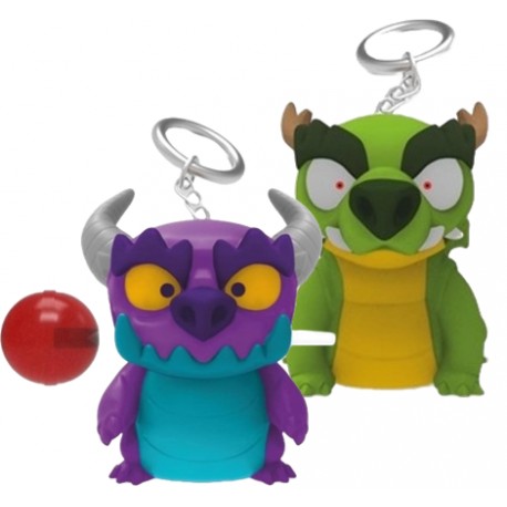 Biterz Dragon Key Chain + Lollipop