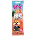 Zozole White Peach 75g - kyselé želé pásky bílá broskev