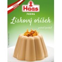Haas Puding Lískový oříšek 37g - oříškový pudingový dezert