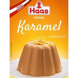 Haas Puding Karamel 37g - karamelový pudingový dezert