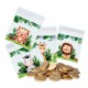 Jungle Animal Choco Coins 3,3g - čokoládové mince
