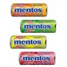Mentos MINI - mix 4 chutí (jahoda, jablko, citron, pomeranč)