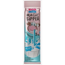 Quick Milk Bubble Gum 30g -kouzelné brčko do mléka Bubble Gum