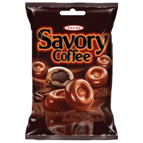 Savory 90g Coffee - kávové mléčné bonbóny