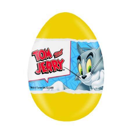 Tom and Jerry Chocolate Egg 20g Zaini