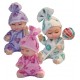 Sleeping Doll - realistická miminka v pyžamku s lízátkem v dárkovém balení