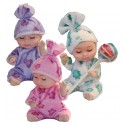 Sleeping Doll - realistická miminka v pyžamku s lízátkem v dárkovém balení