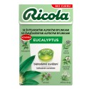 Ricola Eucalyptus 40g - švýcarské bylinné bonbóny bez cukru