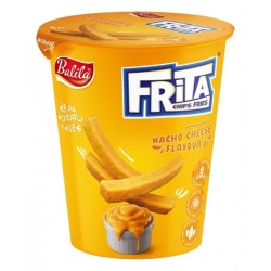 Frita Chips Fries Nacho Cheese 40g – křupavé bramborové hranolky s nacho sýrovou příchutí