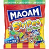 Maoam Stripes Football Fun 140g - ovocné karamelové proužky