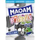 Maoam Pinballs Fotball 140g - ovocné karamely se šumivým středem