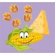 Rixy Llama Cheddar 40g - pečené kukuřičné chipsy s příchutí čedar