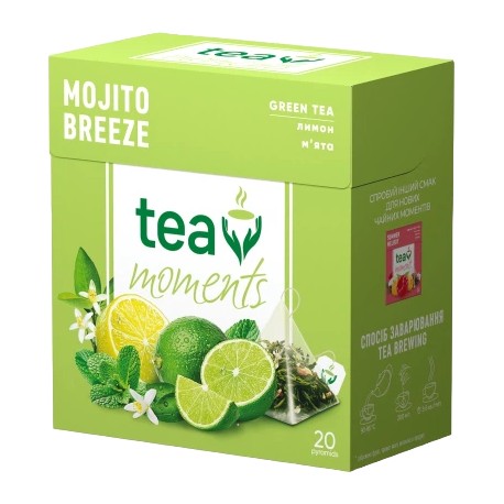 Tea Moments Mojito Breeze 34g - zelený čaj