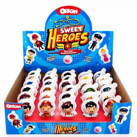 Origin Sweet Heroes 13g Soft Candy - plastová postavička s měkkým želé bonbónem