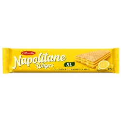 Napolitano Wafer XL Limone 42g - křupavá oplatka s citrónovou náplní