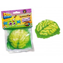 Brainer Gummy with Gel 60g - želé mozek v barevném ovocném gelu
