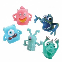 Finger Toys – malé strašidelné maňásky na prst (cca 4 cm)