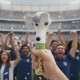 Football Fan + Candy 5g - elektrický mini ventilátor a bonbóny