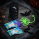 Scare Skull Surprise - lebka se svítícím překvapením a ovocné bonbónky