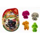 Pet Show Plastic Surprise Egg - plastové vajíčko s plyšovým mazlíčkem a cukrovinkou