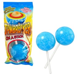 Jawbreaker 60g Blue Raspberry - obří lízátko 5× měnící chuť a barvu