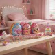 Plastic Egg Mega Trendy Girl - obří vajíčko s panenkou, lízátkem a žvýkačkou