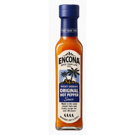 West Indian Original Hot Pepper Sauce 142ml - pálivá karibská omáčka