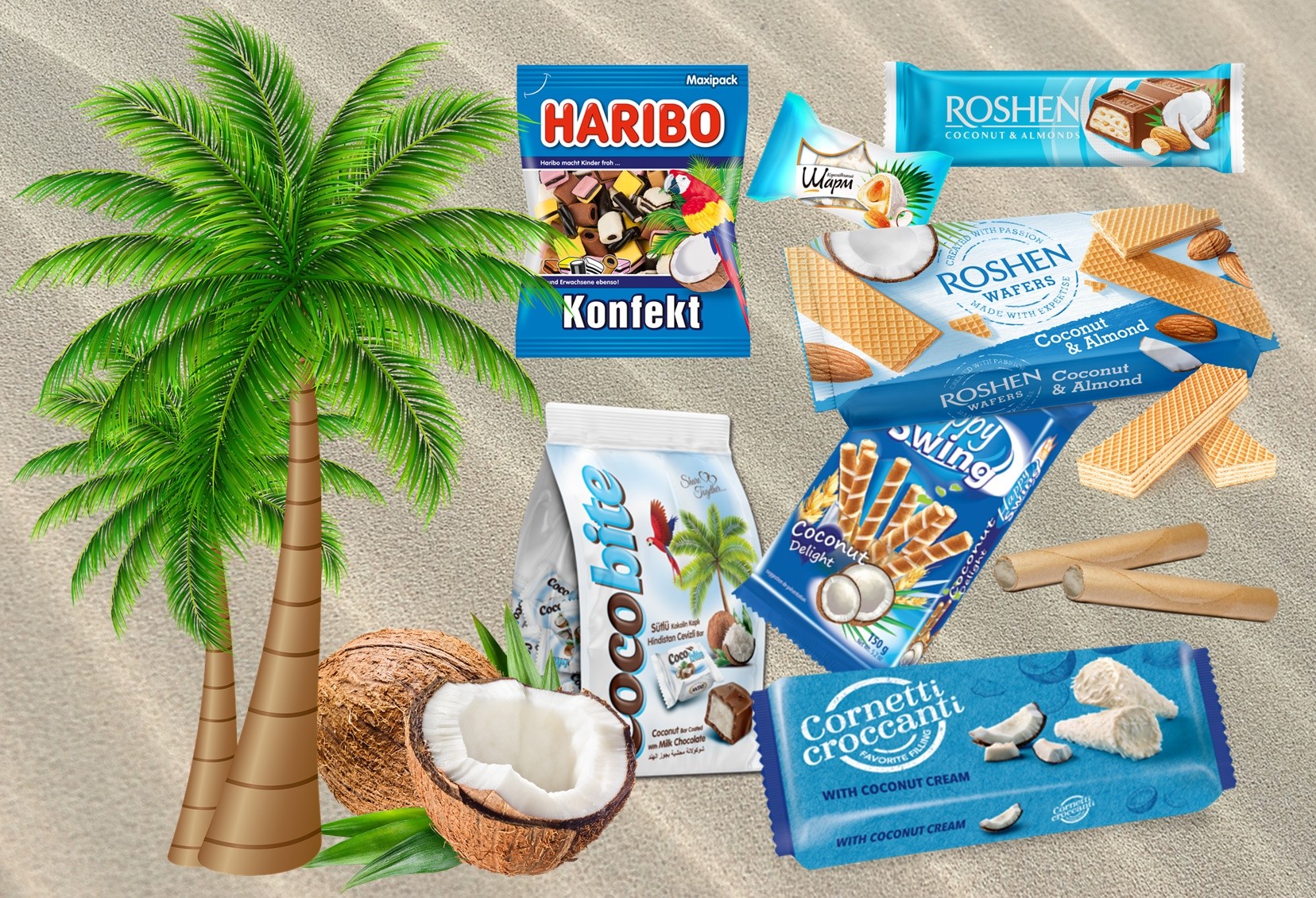 letní kokosový sen