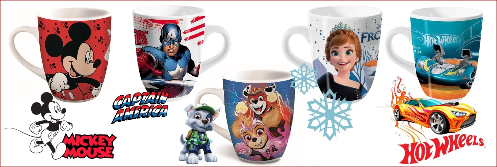 hrnečky obl&iacute;ben&yacute;ch hrdinů